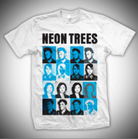 Blue T-Shirt Neon Trees